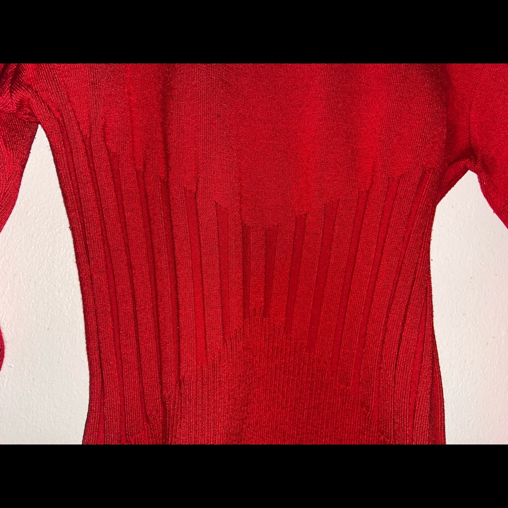 Red Turtleneck - Picture 9 of 11